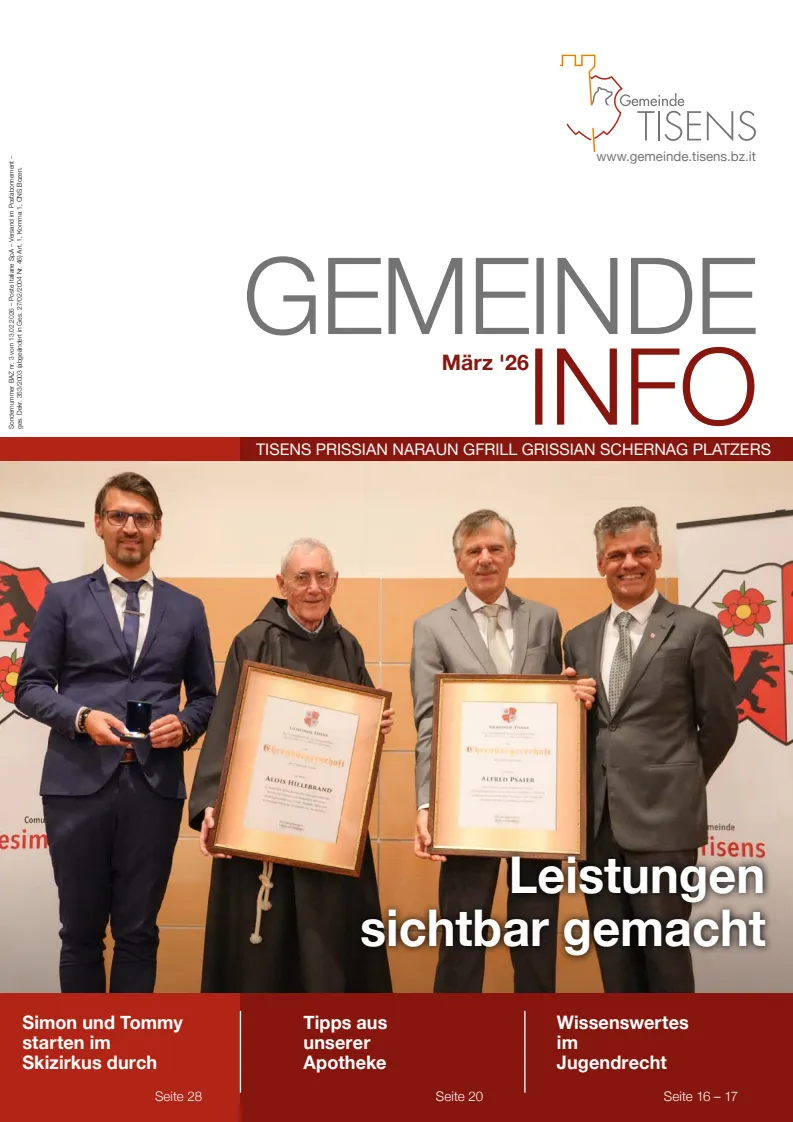 Info sulla comunità Marzo 2026